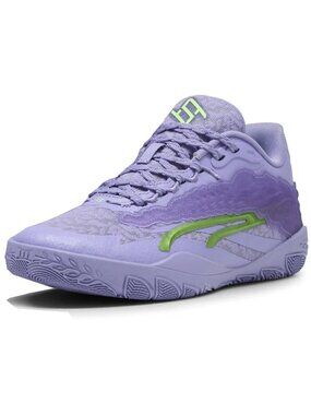 PUMA Stewie 3 Lace Em Up Basketball Womens Purple Sneakers Athletic Shoes 31134